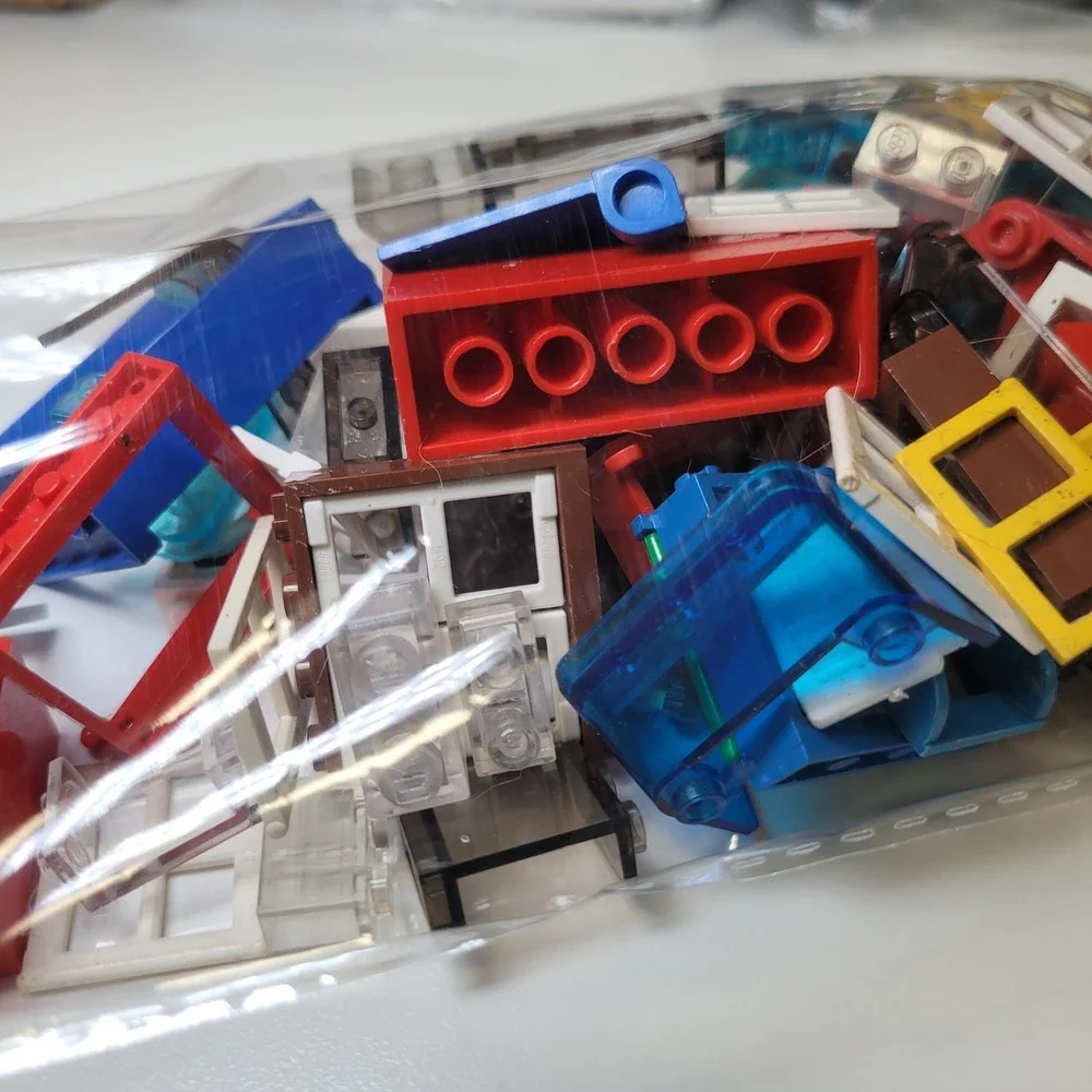 LEGO‎ Bulk Windows Doors Frames Shutters Glass Trans Clear Pieces Blue Red Lot - Picture 6 of 6